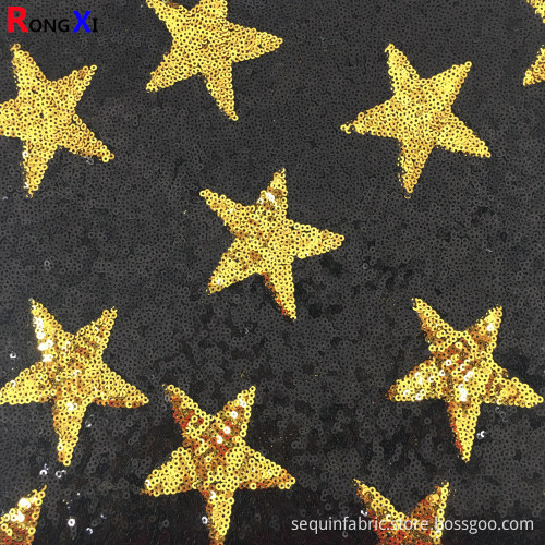 3MM Brand New Round Sequin Embroidered Fabric